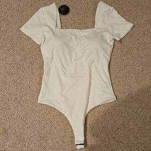 Klassy Network White Bodysuit